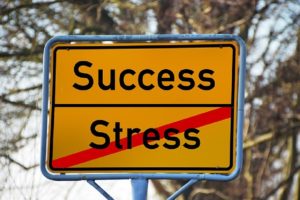 Un segnale che indica la fine dello stress e l'inizio del successo